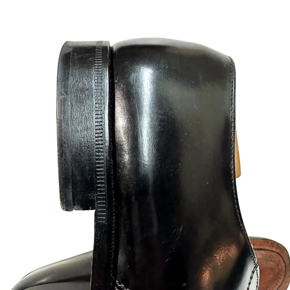 VGUC Rancourt & Co. x Cole Haan Cap Toe Derby Black Calf Made in USA 10